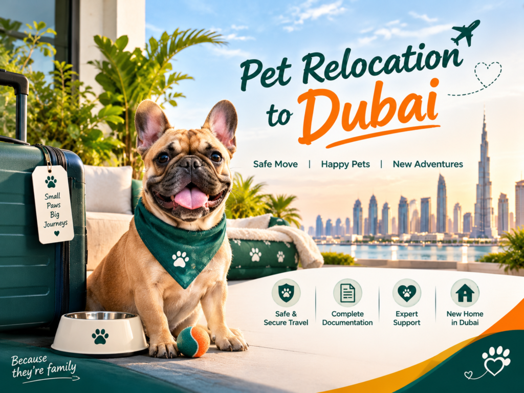 Pet Relocation Service in Dubai: Trusted UAE Pet Travel Company